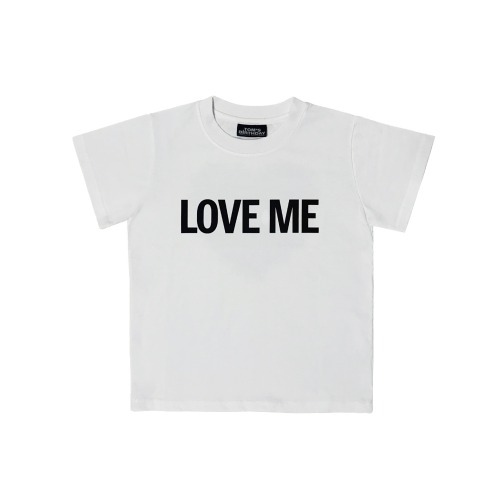 LOVE ME Half T-shirt WHITE