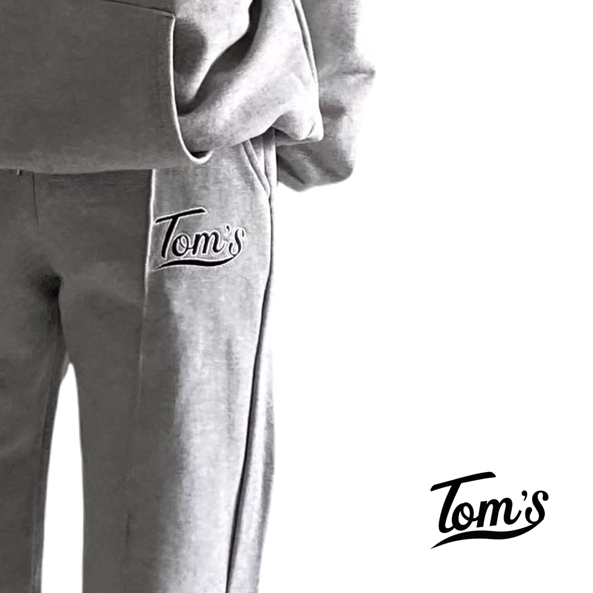 [톰스벌스데이] TOM&#039;S SWEAT PANTS GREY 스웻팬츠 그레이