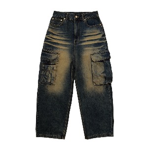 TBD XXL cargo pants Vintage Indigo